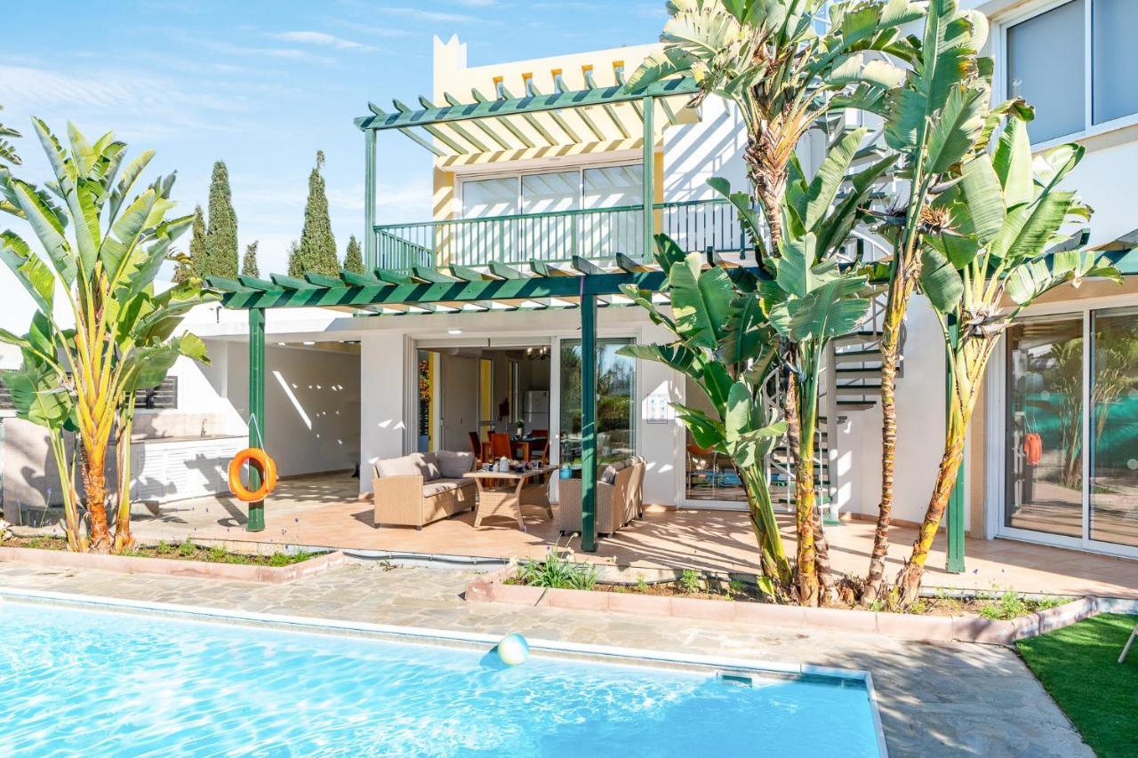 Villa Poseidon Gardens By Ezoria Villas Larnaca Exterior photo